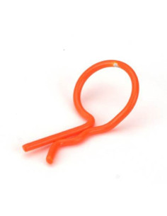 Bent Body Clip Orange (8)