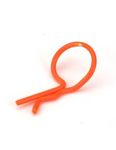 Bent Body Clip Orange (8)