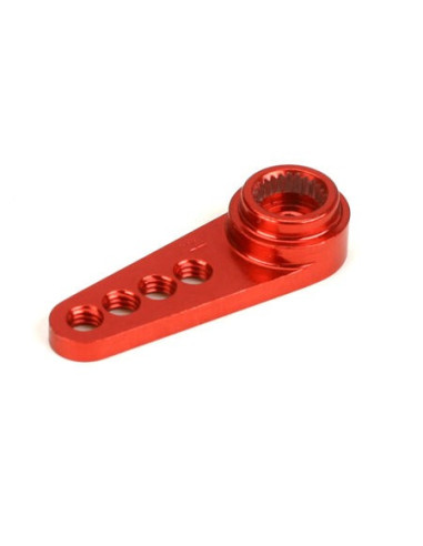 1-2 Machined Aluminum 24T Servo Arm  Red