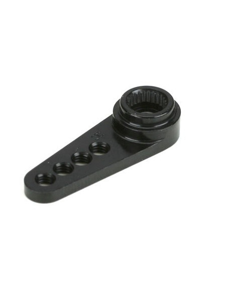 1-2 Machined Aluminum 24T Servo Arm  Black