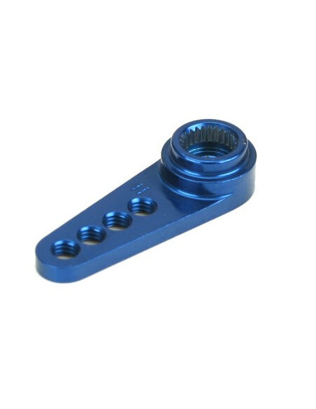 1-2 Machined Aluminum 24T Servo Arm  Blue