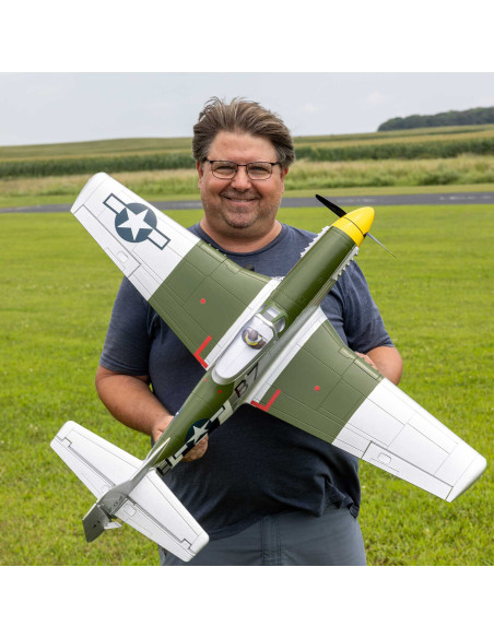 P-51D Mustang 1.0m BNF Basic with AS3X+ and SAFE Select