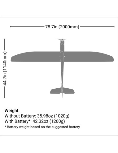 Night Radian 2.0m BNF Basic