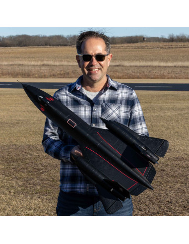 SR-71 Blackbird Twin 40mm EDF BNF Basic with...