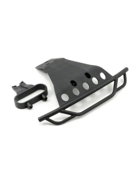 6835 Traxxas Front Bumper & Mount (Black) Slash 4x4