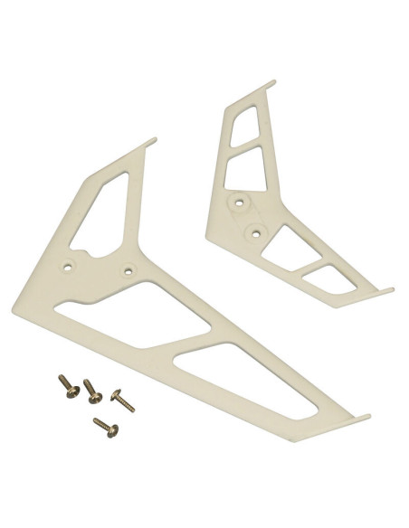 Stabilizer-fin set  white: bcpp2