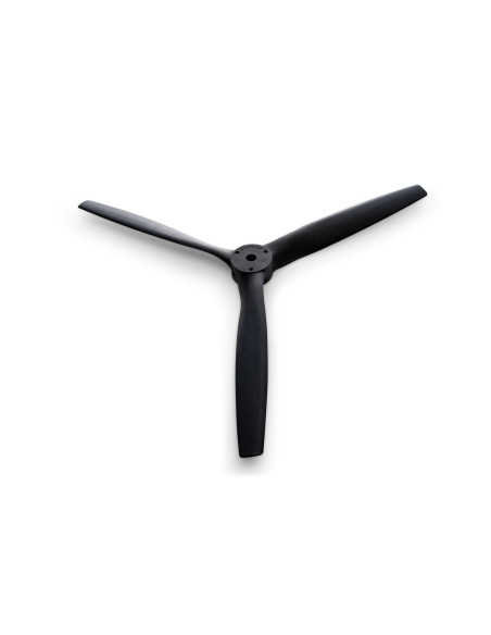 10x7 3-Blade Propeller  CW (Red Adapter)