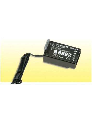 3549 Micro receptor FM 35MHZ 6 canales Graupner