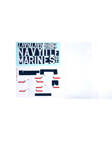 Decal Sheet: 1.2m F4U-4