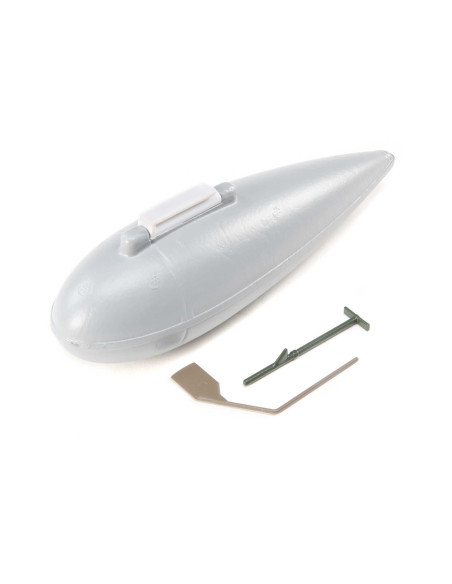 Drop Tank with Antenna and Pitot Tube: P-39 Airacobra 1.2m