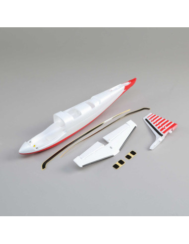 Empty Fuse with tail installed: UMX Aero Commander