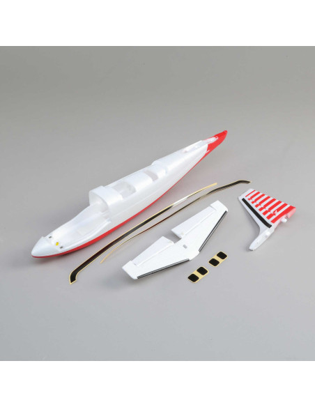 Empty Fuse with tail installed: UMX Aero Commander