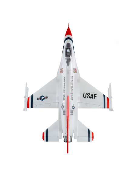 F-16 Thunderbirds 70mm EDF Jet BNF Basic with AS3X and SAFE Select