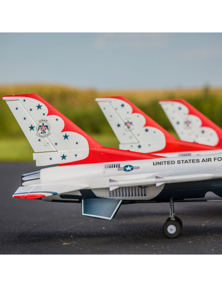 F-16 Thunderbirds 70mm EDF Jet BNF Basic with AS3X and SAFE Select