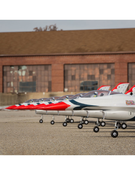 F-16 Thunderbirds 70mm EDF Jet BNF Basic with AS3X and SAFE Select