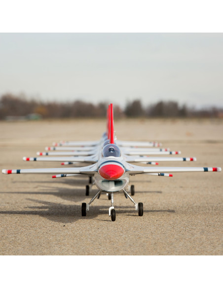 F-16 Thunderbirds 70mm EDF Jet BNF Basic with AS3X and SAFE Select