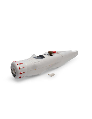 Fuselage w- Hatch: UMX WACO  White