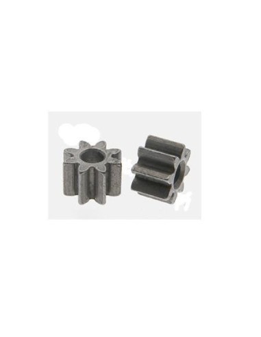 Piñón 8d. M50 Acero para eje 2mm. Scaleauto