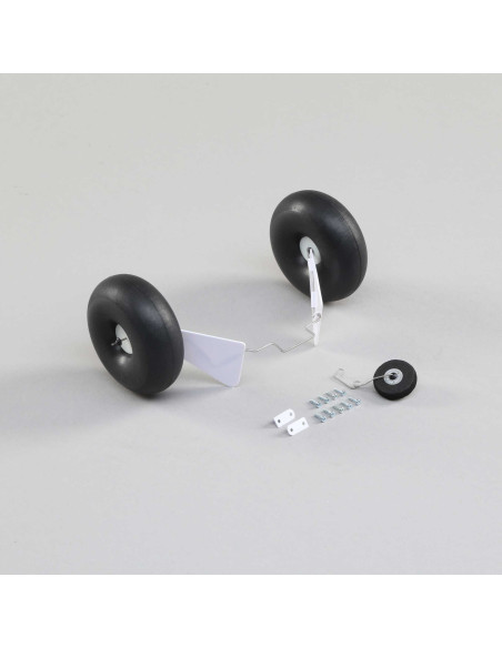 Landing Gear Set with Float Wire Screws: UMX Timber