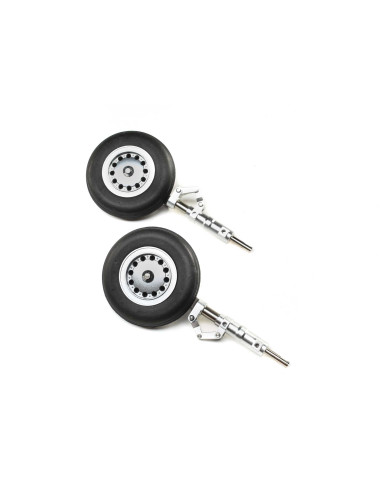 Main Gear Strut with Wheels: F-4 Phantom II 80mm