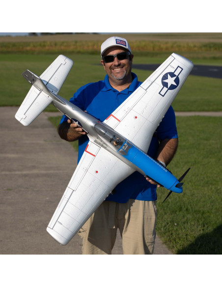 P-51D Mustang 1.2m BNF Basic with AS3X and SAFE Select “Cripes A’Mighty 3rd”