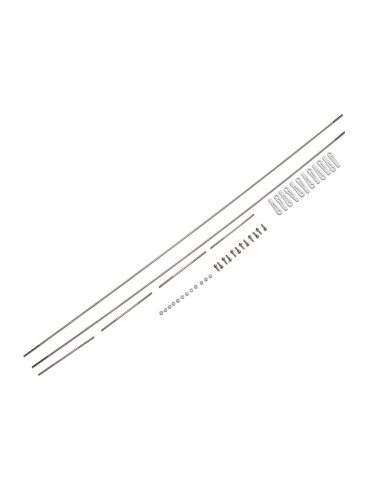 Pushrod Set w-Ball Links: Super Timber 1.7m