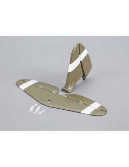 Tail Set with Accessories: UMX P-47 BL