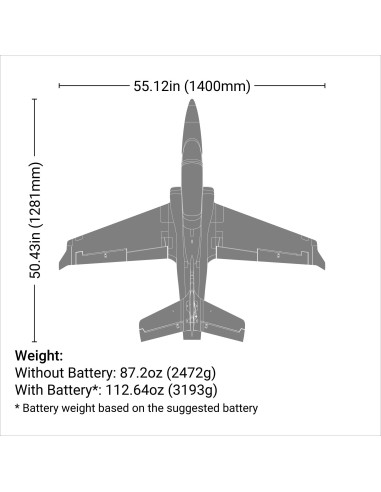 Viper 90mm EDF Jet BNF Basic with AS3X and SAFE...