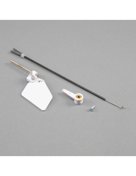 Water Rudder with Pushrods: Carbon-Z Floats