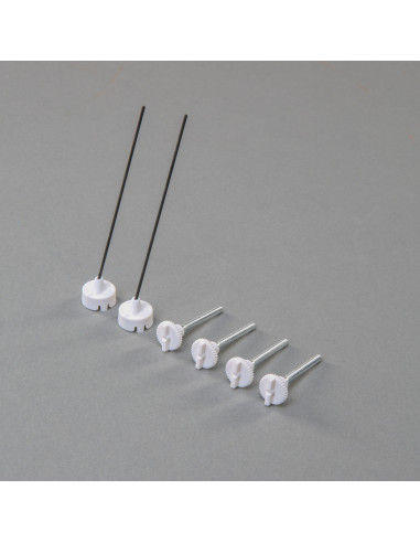 Wing Thumb Screws with Antennas: Carbon-Z Cub...
