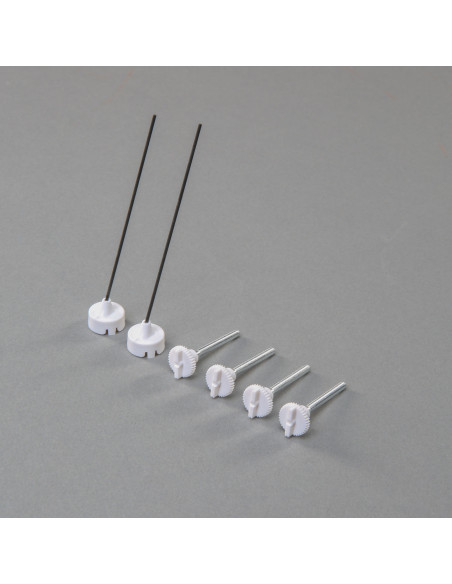 Wing Thumb Screws with Antennas: Carbon-Z Cub SS 2m