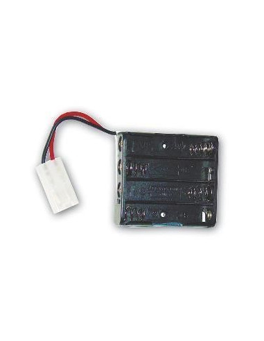 Portapilas R3 con conector Tamiya