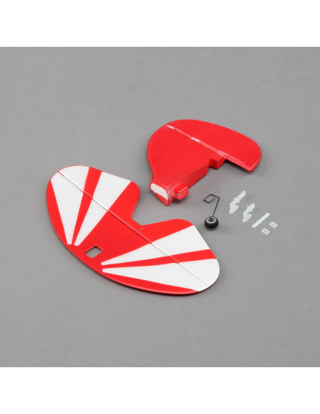 Tail Set with Accessories: UMX Pitts S-1S