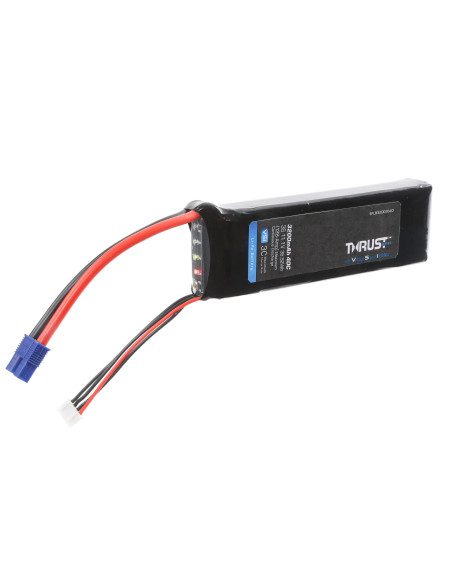 11.1V 3200mAh 3S 40C Thrust VSI LiPo Battery: EC3