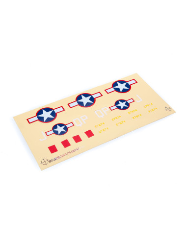 Decal Sheet: UMX P-47 BL