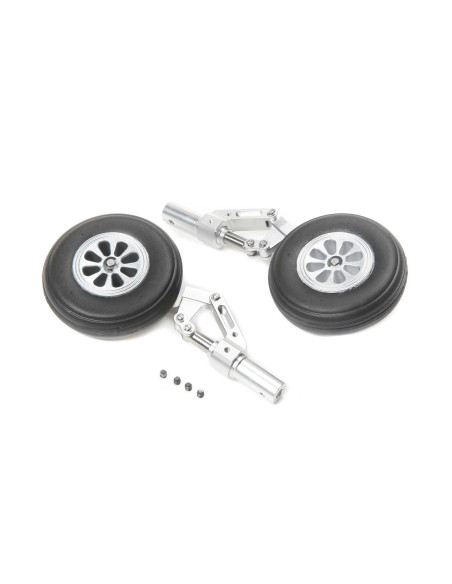 Main Struts with Wheels: HAVOC Xe 80mm EDF Sport Jet
