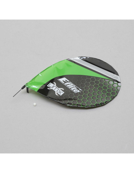 Rudder: UMX Vapor Lite HP