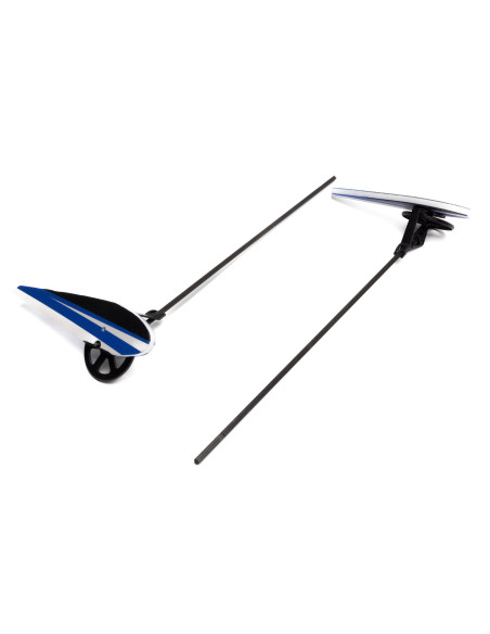 Landing Gear Set: 4-Site Biplane 3D FF (Flat Foamy) 800mm