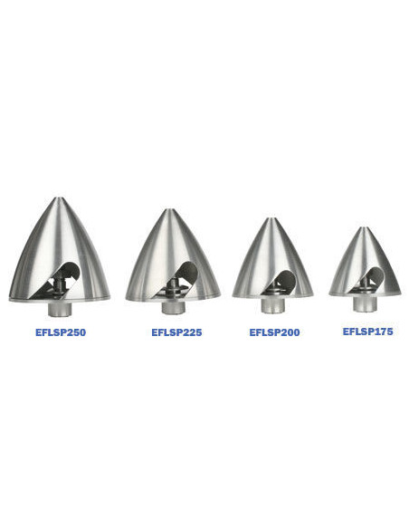1.75" Aluminum Spinner with 4mm & 5mm Collets