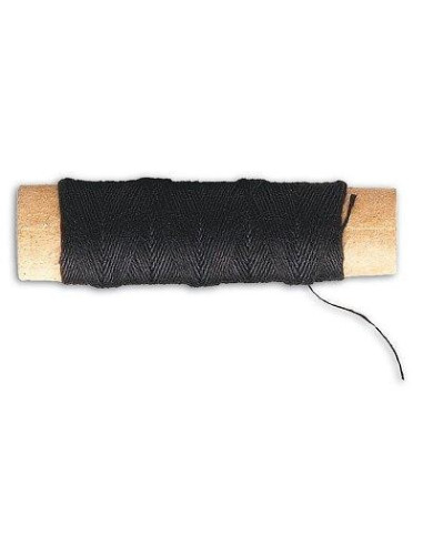 8811 Hilo de algodón negro 0'15 (2 bobinas x 20 m)