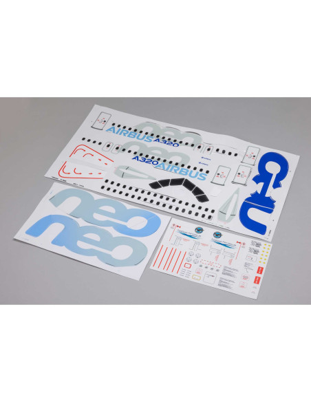 Decal Set: Airbus A320 1.5m Airliner 64mm EDF Jet