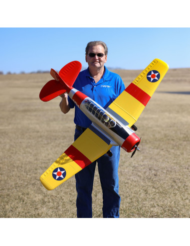 SNJ-5-AT-6 Texan 1.5m BNF Basic with AS3X+ and...