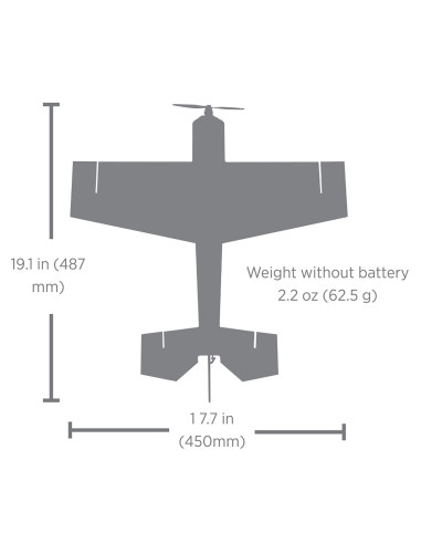 UMX Eratix 3D FF (Flat Foamy) 450mm BNF Basic...