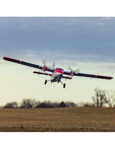 DHC-6 Twin Otter 1.4m BNF Basic with AS3X+ and...