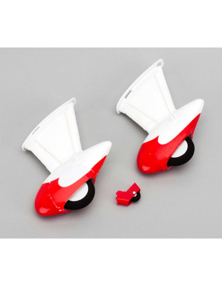 Landing Gear and Tail Wheel Set: UMX Gee Bee R2