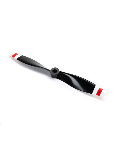 9.5 x 7.5 CW Left Propeller  Black with Red and White Tips: RC-45J 1.5m