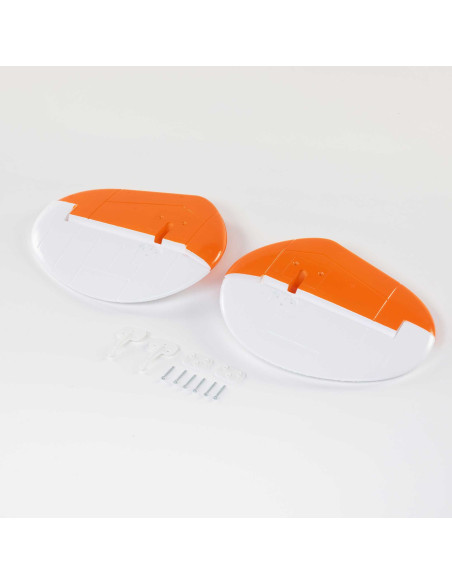 Vertical Stabilizer Set  White: RC-45J 1.5m