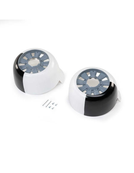 Left and Right Cowling Set  White: RC-45J 1.5m