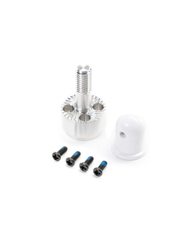 Prop Adapter And Spinner Nut  White: RC-45J 1.5m