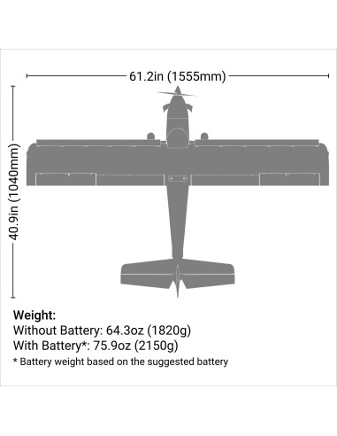 Turbo Timber Evolution 1.5m PNP  includes Floats